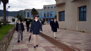 Sortie commission Covid Campus Aboudaou Residence ELKSEUR 18 Janvier 2021 Universite Bejaia 039