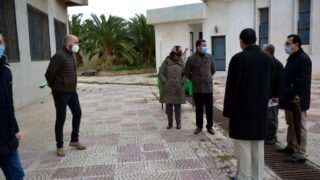 Sortie commission Covid Campus Aboudaou Residence ELKSEUR 18 Janvier 2021 Universite Bejaia 041