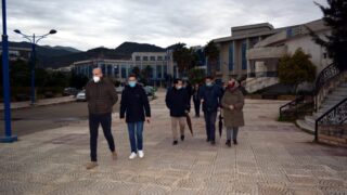 Sortie commission Covid Campus Aboudaou Residence ELKSEUR 18 Janvier 2021 Universite Bejaia 047