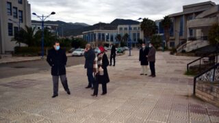 Sortie commission Covid Campus Aboudaou Residence ELKSEUR 18 Janvier 2021 Universite Bejaia 049