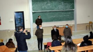 Sortie commission Covid Campus Aboudaou Residence ELKSEUR 18 Janvier 2021 Universite Bejaia 055