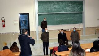 Sortie commission Covid Campus Aboudaou Residence ELKSEUR 18 Janvier 2021 Universite Bejaia 056