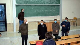 Sortie commission Covid Campus Aboudaou Residence ELKSEUR 18 Janvier 2021 Universite Bejaia 057