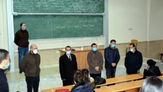 Sortie commission Covid Campus Aboudaou Residence ELKSEUR 18 Janvier 2021 Universite Bejaia 058