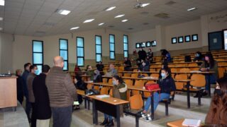 Sortie commission Covid Campus Aboudaou Residence ELKSEUR 18 Janvier 2021 Universite Bejaia 060