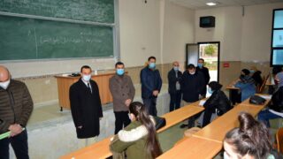 Sortie commission Covid Campus Aboudaou Residence ELKSEUR 18 Janvier 2021 Universite Bejaia 062