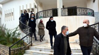 Sortie commission Covid Campus Aboudaou Residence ELKSEUR 18 Janvier 2021 Universite Bejaia 065