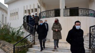 Sortie commission Covid Campus Aboudaou Residence ELKSEUR 18 Janvier 2021 Universite Bejaia 066