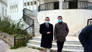 Sortie commission Covid Campus Aboudaou Residence ELKSEUR 18 Janvier 2021 Universite Bejaia 068