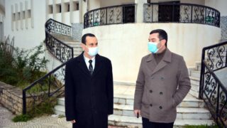 Sortie commission Covid Campus Aboudaou Residence ELKSEUR 18 Janvier 2021 Universite Bejaia 069