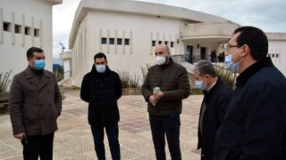 Sortie commission Covid Campus Aboudaou Residence ELKSEUR 18 Janvier 2021 Universite Bejaia 075