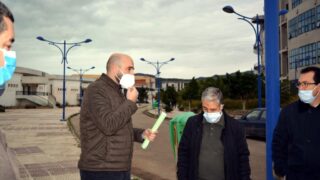 Sortie commission Covid Campus Aboudaou Residence ELKSEUR 18 Janvier 2021 Universite Bejaia 077