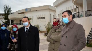 Sortie commission Covid Campus Aboudaou Residence ELKSEUR 18 Janvier 2021 Universite Bejaia 078