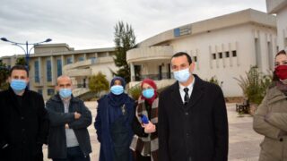 Sortie commission Covid Campus Aboudaou Residence ELKSEUR 18 Janvier 2021 Universite Bejaia 079