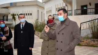 Sortie commission Covid Campus Aboudaou Residence ELKSEUR 18 Janvier 2021 Universite Bejaia 080