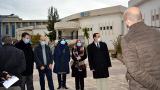 Sortie commission Covid Campus Aboudaou Residence ELKSEUR 18 Janvier 2021 Universite Bejaia 082