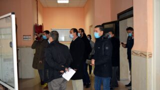 Sortie commission Covid Campus Aboudaou Residence ELKSEUR 18 Janvier 2021 Universite Bejaia 086