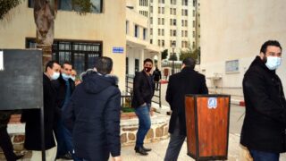 Sortie commission Covid Campus Aboudaou Residence ELKSEUR 18 Janvier 2021 Universite Bejaia 094