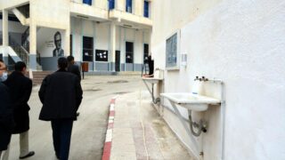 Sortie commission Covid Campus Aboudaou Residence ELKSEUR 18 Janvier 2021 Universite Bejaia 095