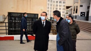 Sortie commission Covid Campus Aboudaou Residence ELKSEUR 18 Janvier 2021 Universite Bejaia 096