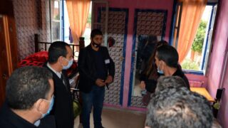 Sortie commission Covid Campus Aboudaou Residence ELKSEUR 18 Janvier 2021 Universite Bejaia 112