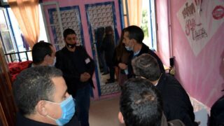 Sortie commission Covid Campus Aboudaou Residence ELKSEUR 18 Janvier 2021 Universite Bejaia 113