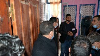 Sortie commission Covid Campus Aboudaou Residence ELKSEUR 18 Janvier 2021 Universite Bejaia 114