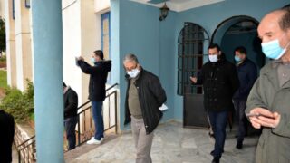 Sortie commission Covid Campus Aboudaou Residence ELKSEUR 18 Janvier 2021 Universite Bejaia 120