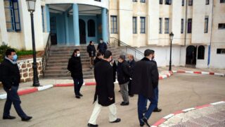 Sortie commission Covid Campus Aboudaou Residence ELKSEUR 18 Janvier 2021 Universite Bejaia 121