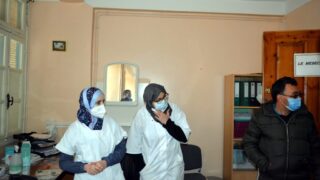 Sortie commission Covid Campus Aboudaou Residence ELKSEUR 18 Janvier 2021 Universite Bejaia 133