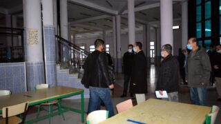 Sortie commission Covid Campus Aboudaou Residence ELKSEUR 18 Janvier 2021 Universite Bejaia 145