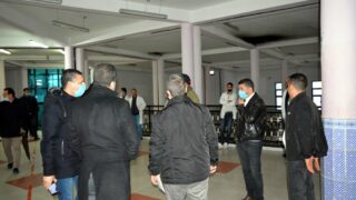 Sortie commission Covid Campus Aboudaou Residence ELKSEUR 18 Janvier 2021 Universite Bejaia 149