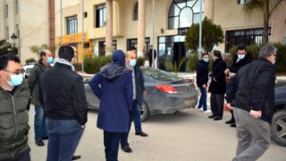 Sortie commission Covid Campus Aboudaou Residence ELKSEUR 18 Janvier 2021 Universite Bejaia 215