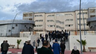 Visite du ministre de lenseignement superieur et de la recherche scientifique pr Abdelbaki BENZIANE a luniversite Abderrahman M 1