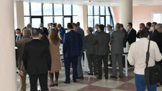 Visite du ministre de lenseignement superieur et de la recherche scientifique pr Abdelbaki BENZIANE a luniversite Abderrahman M 03 1