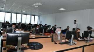 Visite du ministre de lenseignement superieur et de la recherche scientifique pr Abdelbaki BENZIANE a luniversite Abderrahman M 05 1