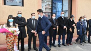 Visite du ministre de lenseignement superieur et de la recherche scientifique pr Abdelbaki BENZIANE a luniversite Abderrahman M 09 1