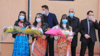 Visite du ministre de lenseignement superieur et de la recherche scientifique pr Abdelbaki BENZIANE a luniversite Abderrahman M 100 1