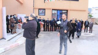 Visite du ministre de lenseignement superieur et de la recherche scientifique pr Abdelbaki BENZIANE a luniversite Abderrahman M 102 1