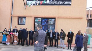 Visite du ministre de lenseignement superieur et de la recherche scientifique pr Abdelbaki BENZIANE a luniversite Abderrahman M 107