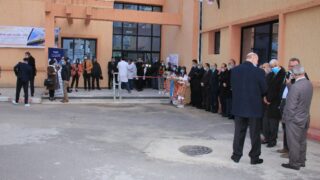 Visite du ministre de lenseignement superieur et de la recherche scientifique pr Abdelbaki BENZIANE a luniversite Abderrahman M 108