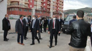 Visite du ministre de lenseignement superieur et de la recherche scientifique pr Abdelbaki BENZIANE a luniversite Abderrahman M 111