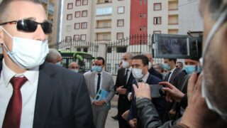 Visite du ministre de lenseignement superieur et de la recherche scientifique pr Abdelbaki BENZIANE a luniversite Abderrahman M 112