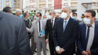 Visite du ministre de lenseignement superieur et de la recherche scientifique pr Abdelbaki BENZIANE a luniversite Abderrahman M 113