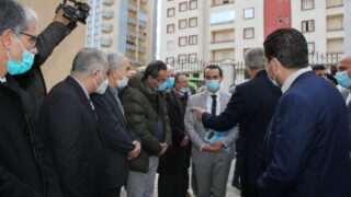 Visite du ministre de lenseignement superieur et de la recherche scientifique pr Abdelbaki BENZIANE a luniversite Abderrahman M 114 1