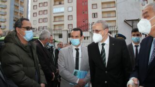 Visite du ministre de lenseignement superieur et de la recherche scientifique pr Abdelbaki BENZIANE a luniversite Abderrahman M 116