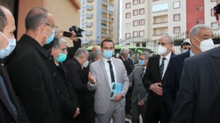 Visite du ministre de lenseignement superieur et de la recherche scientifique pr Abdelbaki BENZIANE a luniversite Abderrahman M 117