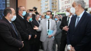 Visite du ministre de lenseignement superieur et de la recherche scientifique pr Abdelbaki BENZIANE a luniversite Abderrahman M 118 1
