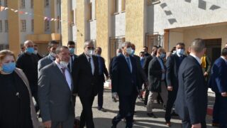 Visite du ministre de lenseignement superieur et de la recherche scientifique pr Abdelbaki BENZIANE a luniversite Abderrahman M 12 1