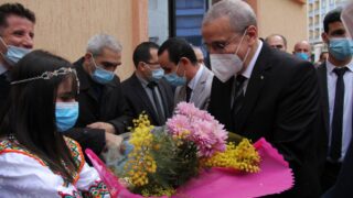 Visite du ministre de lenseignement superieur et de la recherche scientifique pr Abdelbaki BENZIANE a luniversite Abderrahman M 121